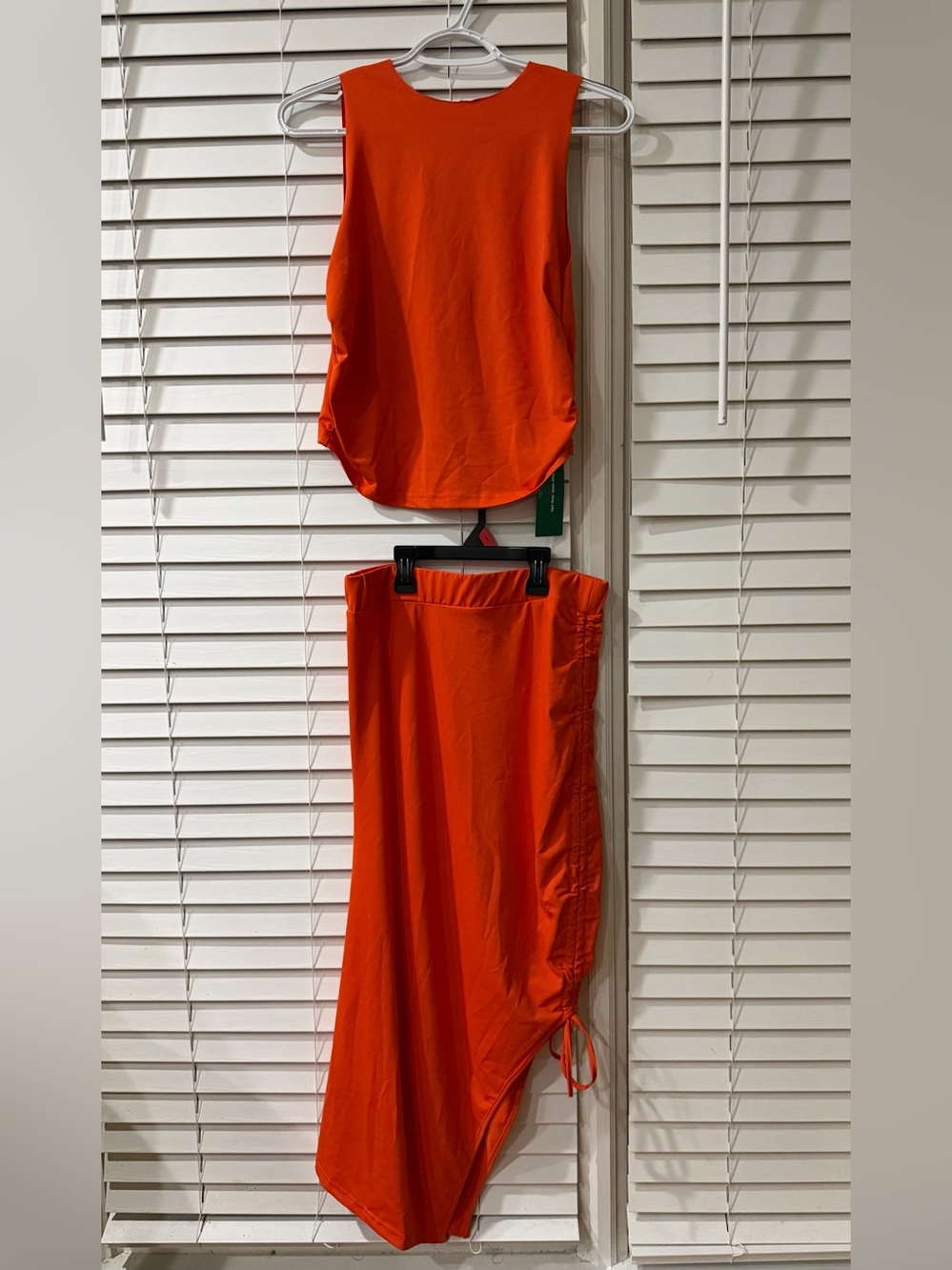 SHEIN Bold Orange Beautiful Set! 🧡🧡 Size L 🧡 Must Buy! 🧡